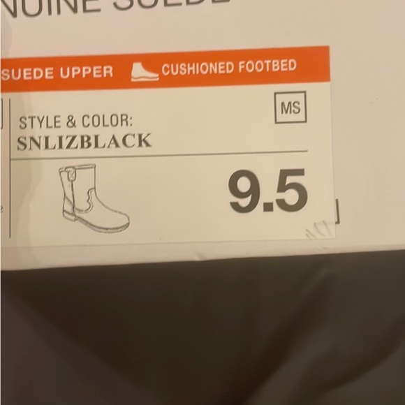 Black Suede Boots - Picture 4 of 4